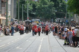 Festumzug zum 1090. Geburtstag der Rolandstadt