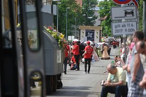 Festumzug zum 1090. Geburtstag der Rolandstadt