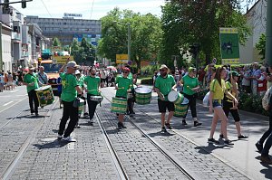 Festumzug zum 1090. Geburtstag der Rolandstadt