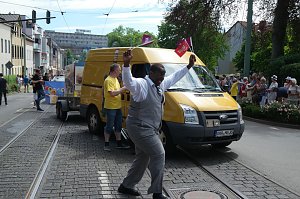 Festumzug zum 1090. Geburtstag der Rolandstadt