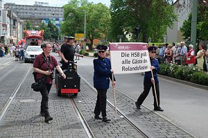 Festumzug zum 1090. Geburtstag der Rolandstadt