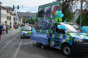Festumzug zum 1090. Geburtstag der Rolandstadt
