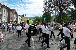 Festumzug zum 1090. Geburtstag der Rolandstadt