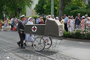 Festumzug zum 1090. Geburtstag der Rolandstadt