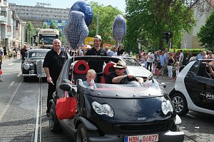 Festumzug zum 1090. Geburtstag der Rolandstadt
