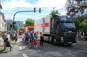 Festumzug zum 1090. Geburtstag der Rolandstadt