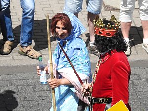 Festumzug aus einer etwas anderen Perspektive