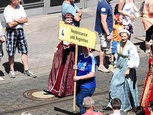 Festumzug aus einer etwas anderen Perspektive