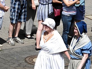Festumzug aus einer etwas anderen Perspektive