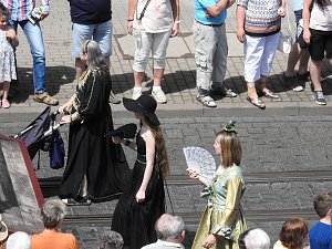 Festumzug aus einer etwas anderen Perspektive
