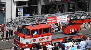 Festumzug aus einer etwas anderen Perspektive