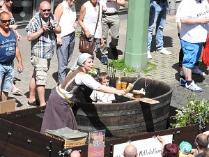 Festumzug aus einer etwas anderen Perspektive