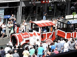 Festumzug aus einer etwas anderen Perspektive
