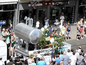 Festumzug aus einer etwas anderen Perspektive