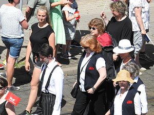 Festumzug aus einer etwas anderen Perspektive