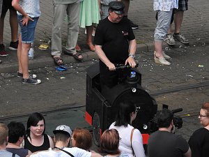Festumzug aus einer etwas anderen Perspektive