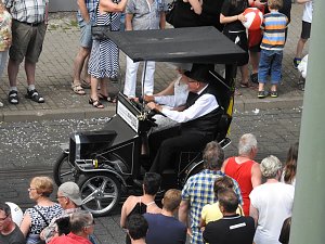Festumzug aus einer etwas anderen Perspektive