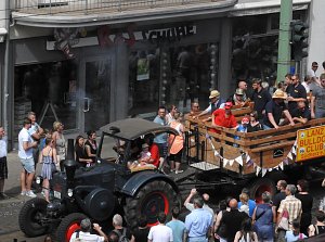 Festumzug aus einer etwas anderen Perspektive