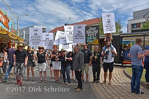 Der Nordh&auml;user Jazzclub beim gro&szlig;en Festumzug
