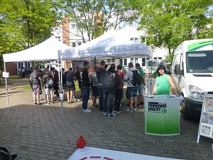 Die "Aktion junge Fahrer" am Berufsschulzentrum