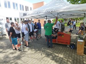 Die "Aktion junge Fahrer" am Berufsschulzentrum