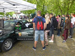 Die "Aktion junge Fahrer" am Berufsschulzentrum
