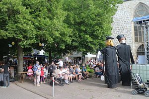 Kreiskirchentag vor der Nordh&auml;user Blasiikirche