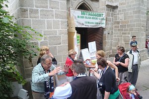 Kreiskirchentag vor der Nordh&auml;user Blasiikirche