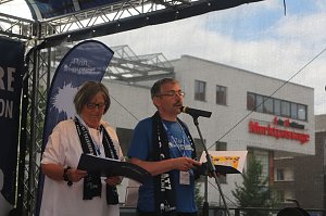 Kreiskirchentag vor der Nordh&auml;user Blasiikirche