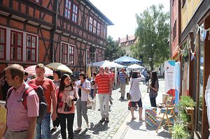 Kreiskirchentag vor der Nordh&auml;user Blasiikirche