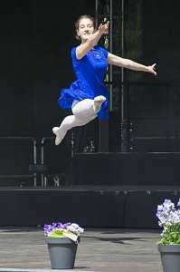 Die Tanzschule Taimba beim Rolandsfest 2017