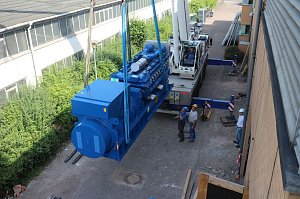 Aufgehangen und eingef&auml;delt - "Repowering" am Nordh&auml;user BHKW