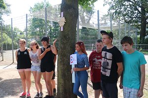 Teich, Z&auml;une, B&auml;ume - kurz vor den Ferien hat man sich am F&ouml;rderzentrum Pestalozzi nochmal richtig ins Zeug gelegt