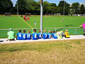 Wackers E1 beim Borntalkickercup 2017
