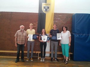 Vom Vereinssport in den Hörsaal, der LV Altstadt verabschiedet Nachwuchstalente