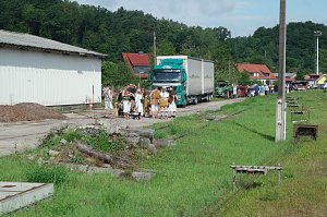Letzte Vorbereitungen f&uuml;r den Festumzug