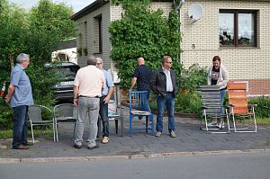 Letzte Vorbereitungen f&uuml;r den Festumzug