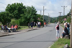Letzte Vorbereitungen f&uuml;r den Festumzug