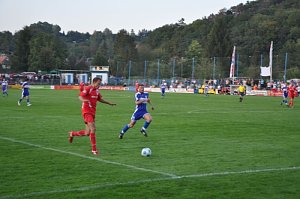 Wacker gegen FC Rot-Wei&szlig; Erfurt