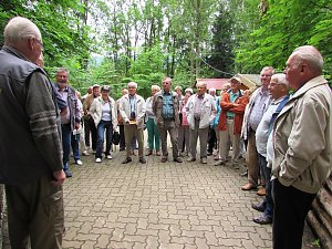 Viel los im Kupferschieferschaubergwerk Lange Wand