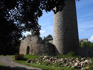 Peter Blei auf der Burg Strau&szlig;berg