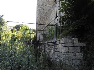 Peter Blei auf der Burg Strau&szlig;berg