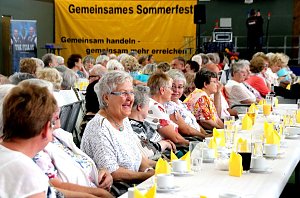 8. Sommerfest der Senioren auf dem Petersberg