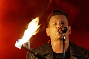See in Flammen