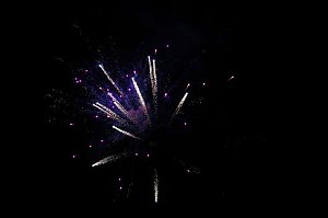 See in Flammen