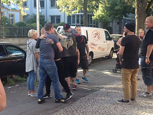 Privat-Party mit Haudegen