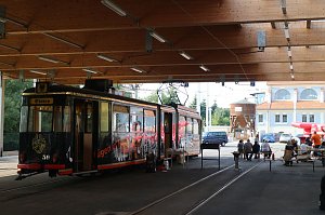 Tag der offenen T&uuml;r im Stra&szlig;enbahndepot