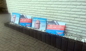 Abgerissen und zerst&ouml;rt