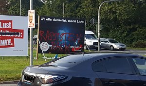 Beschmiert