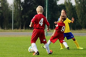 Erstes Spiel, erstes Tor - Salzas kleinste Kicker starteten in ihr Fu&szlig;ball-Leben